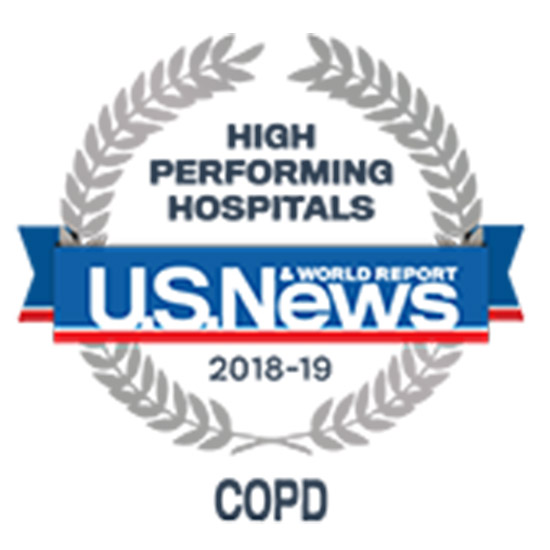 High Performing Hospital: COPD US News & World Report